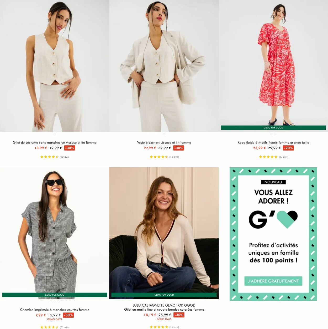Catalogue Gémo 25.06.2025 - 08.07.2025