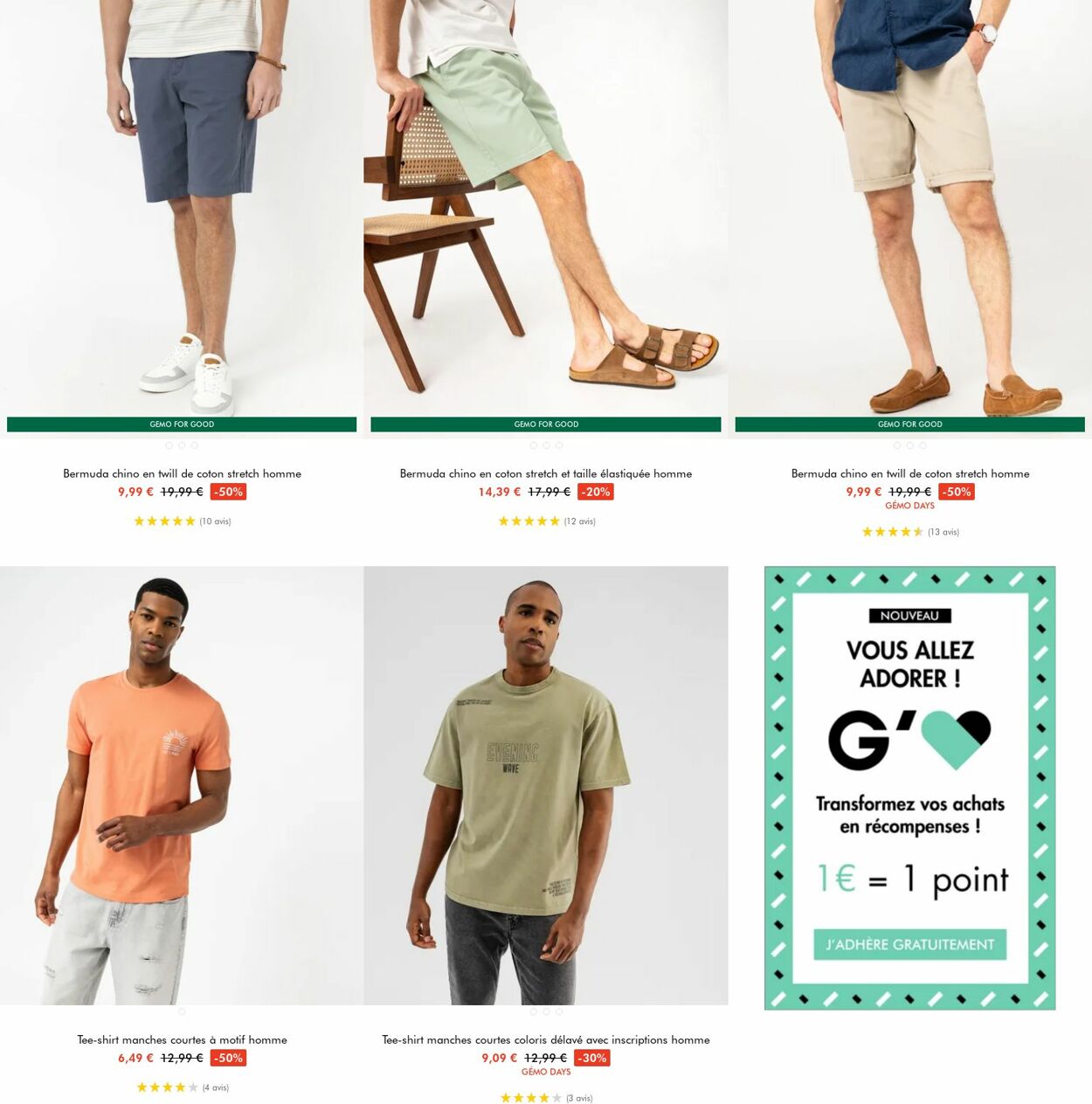 Catalogue Gémo 25.06.2025 - 08.07.2025