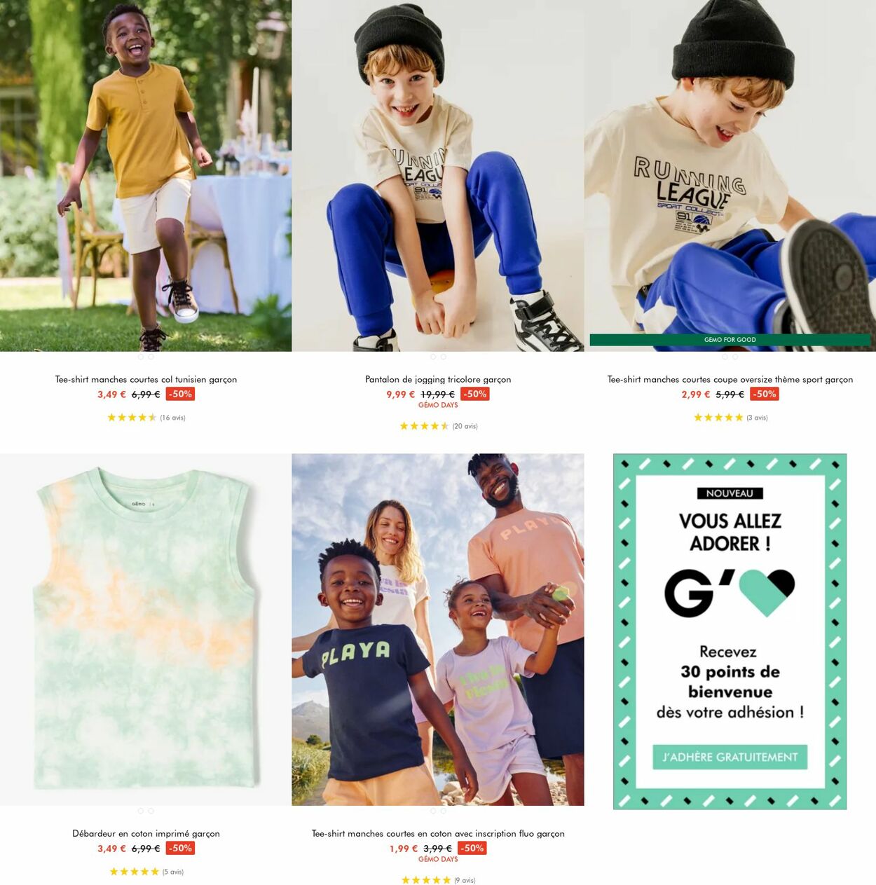Catalogue Gémo 25.06.2025 - 08.07.2025