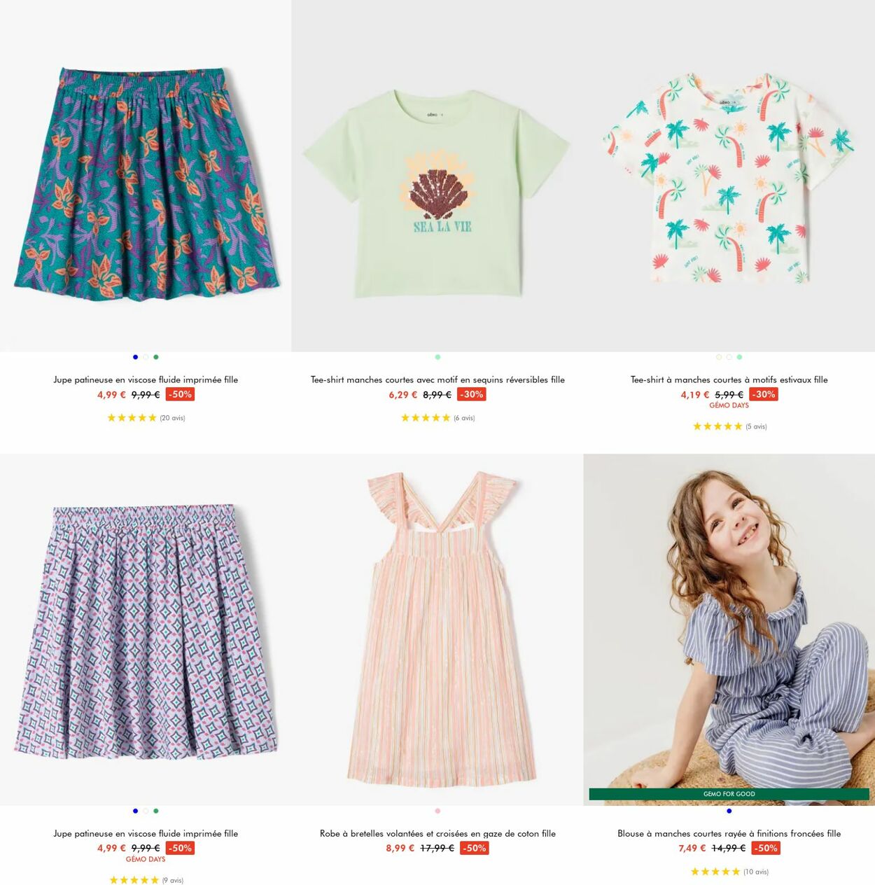 Catalogue Gémo 25.06.2025 - 08.07.2025