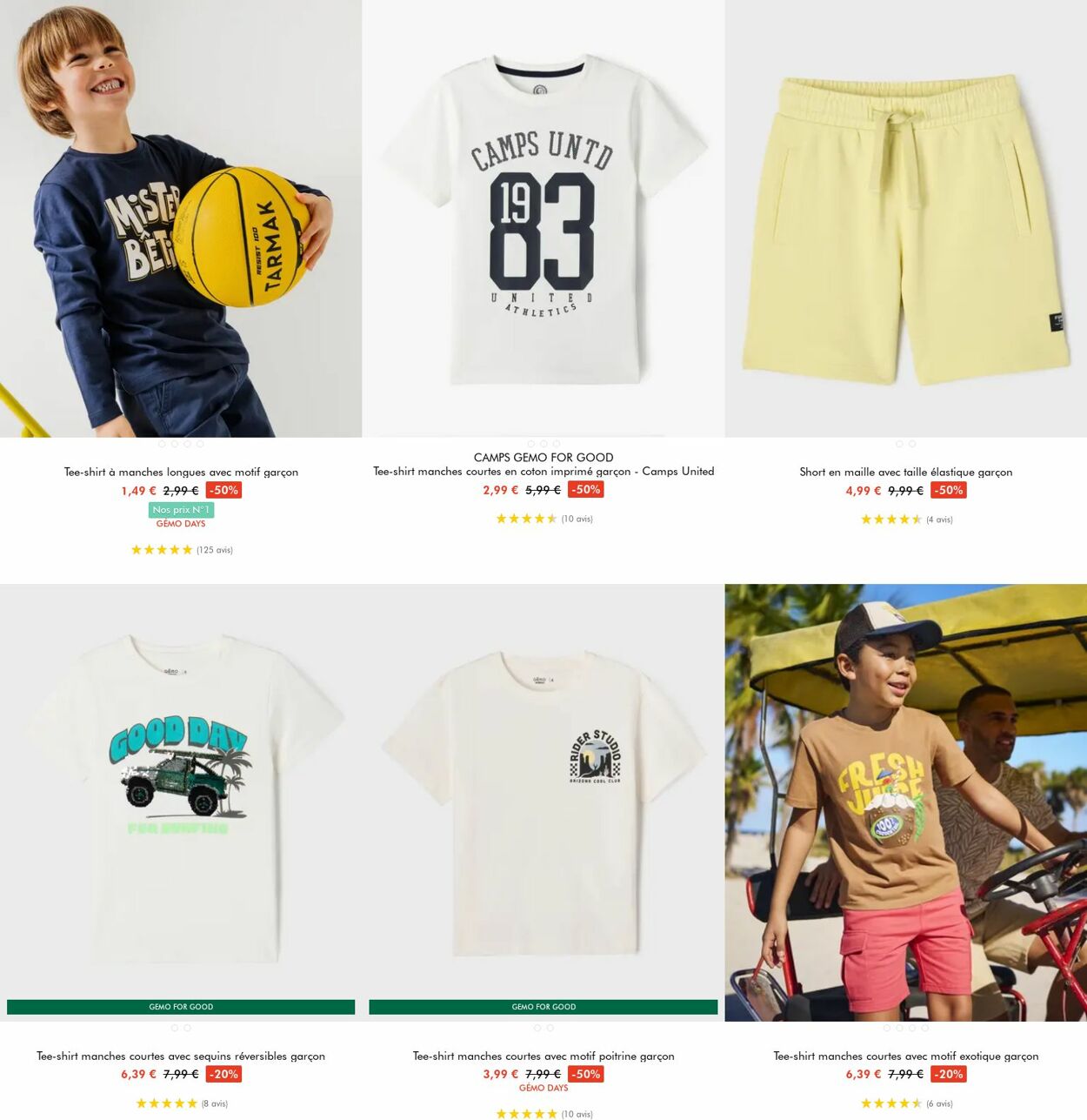 Catalogue Gémo 25.06.2025 - 08.07.2025
