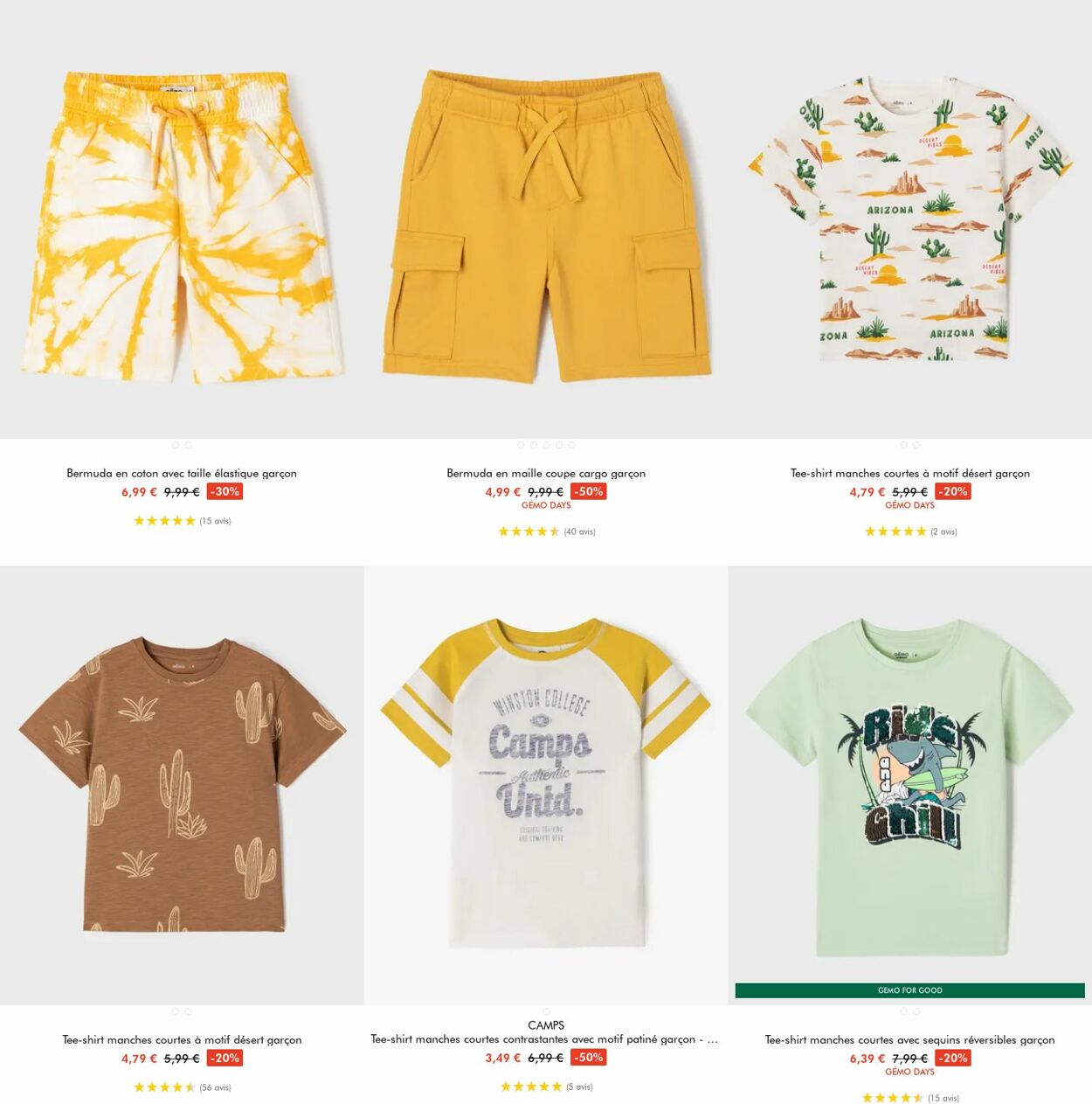 Catalogue Gémo 25.06.2025 - 08.07.2025