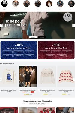 Catalogue Gémo 17.12.2025 - 30.12.2025