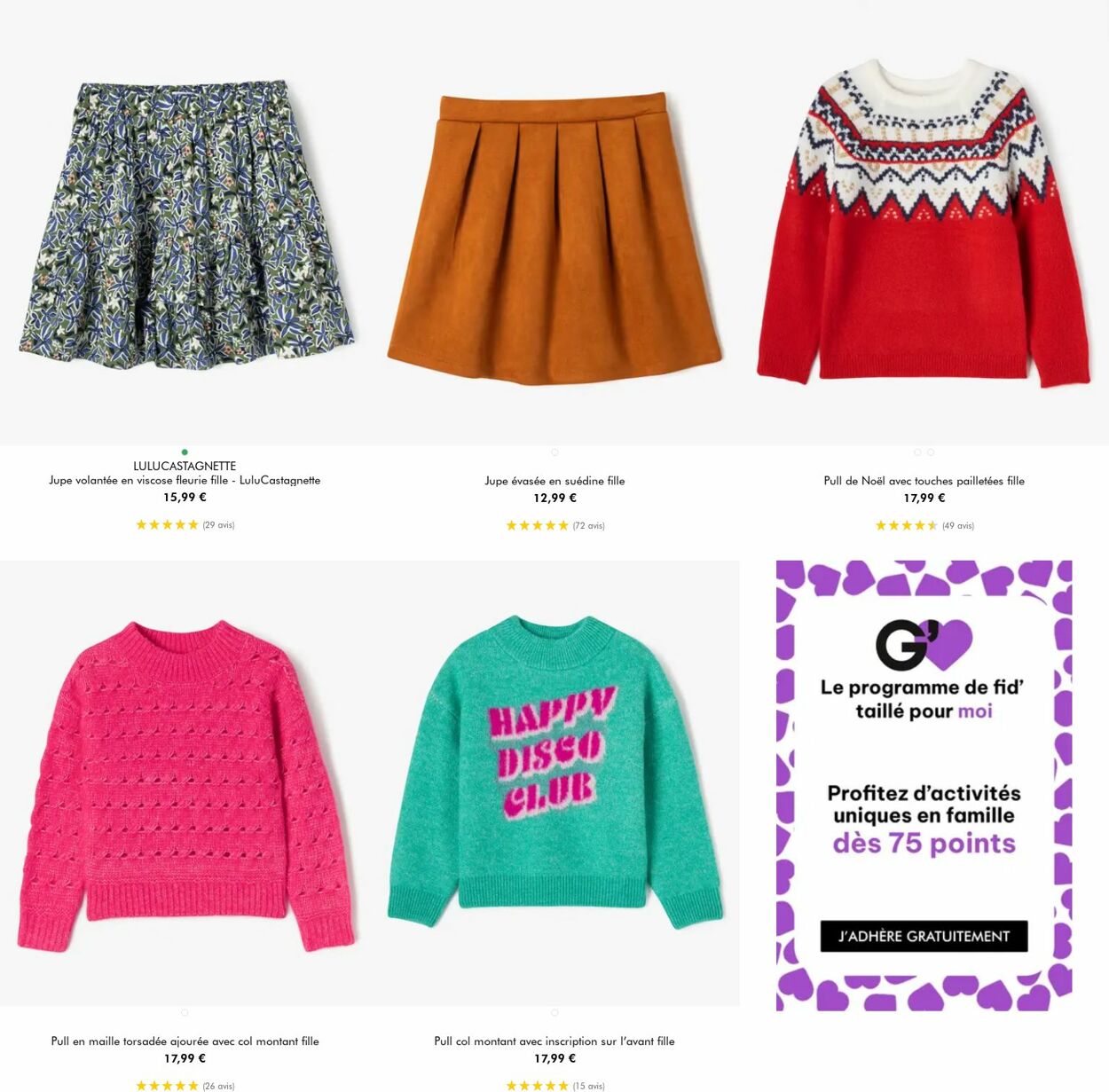 Catalogue Gémo 19.11.2025 - 02.12.2025