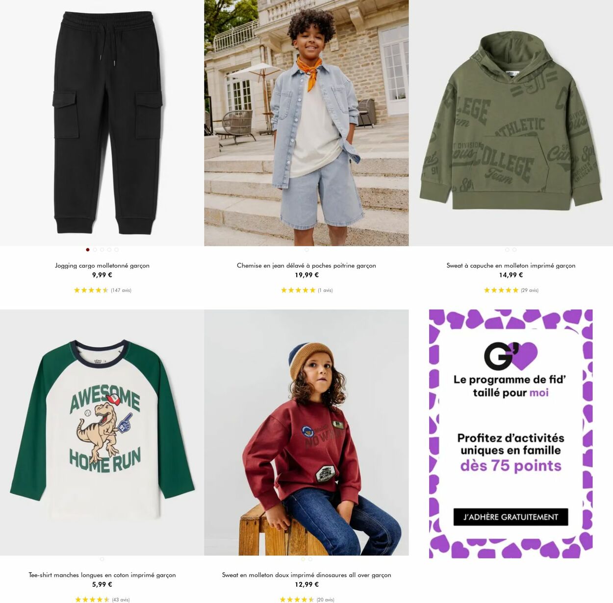 Catalogue Gémo 19.11.2025 - 02.12.2025