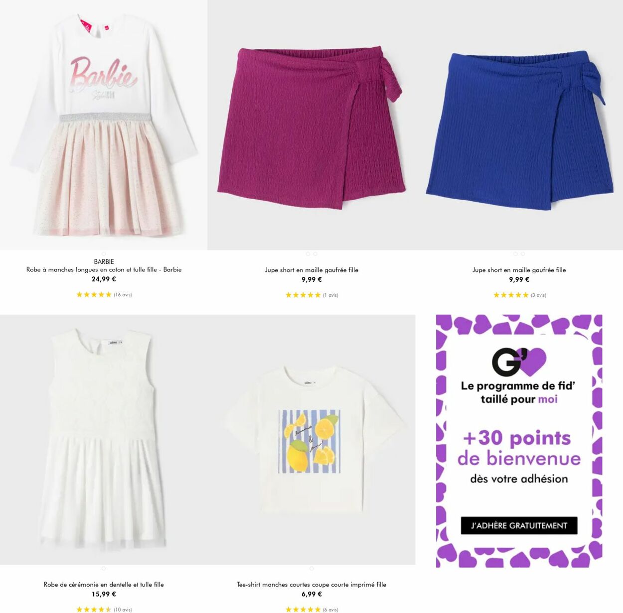 Catalogue Gémo 19.11.2025 - 02.12.2025