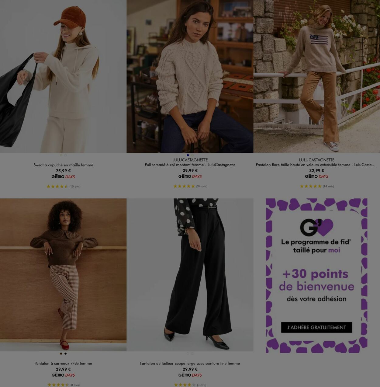 Catalogue Gémo 24.12.2025 - 06.01.2026