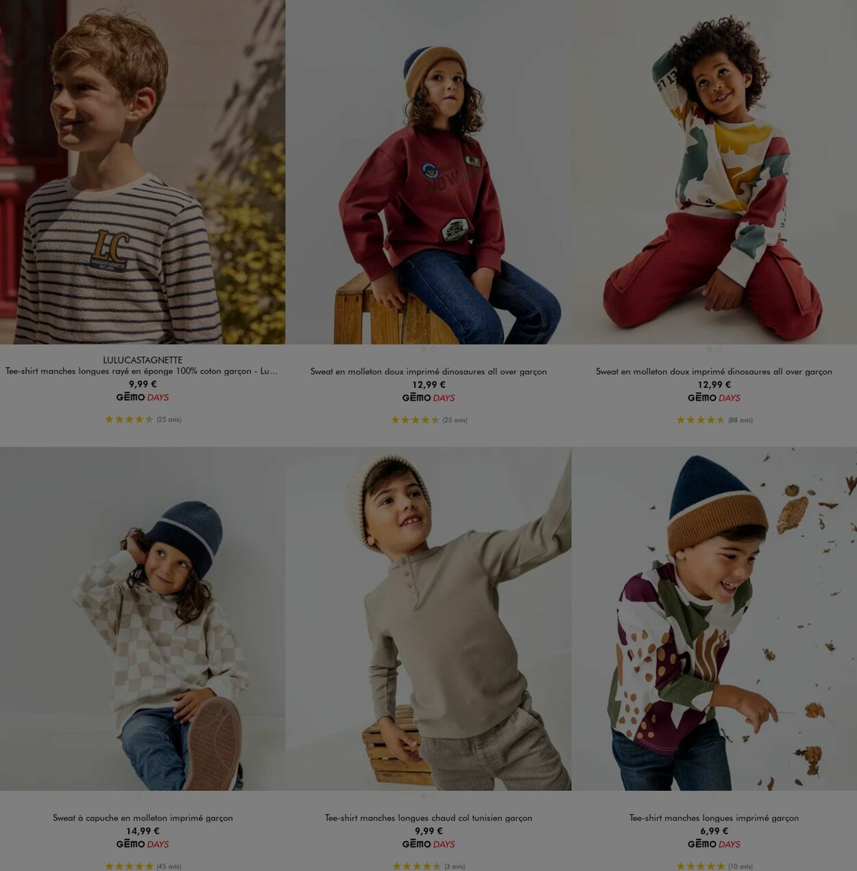 Catalogue Gémo 24.12.2025 - 06.01.2026