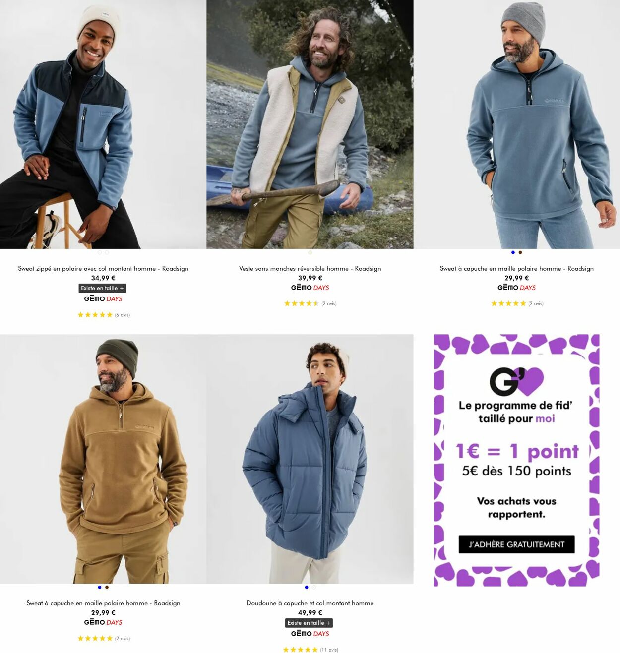 Catalogue Gémo 24.12.2025 - 06.01.2026