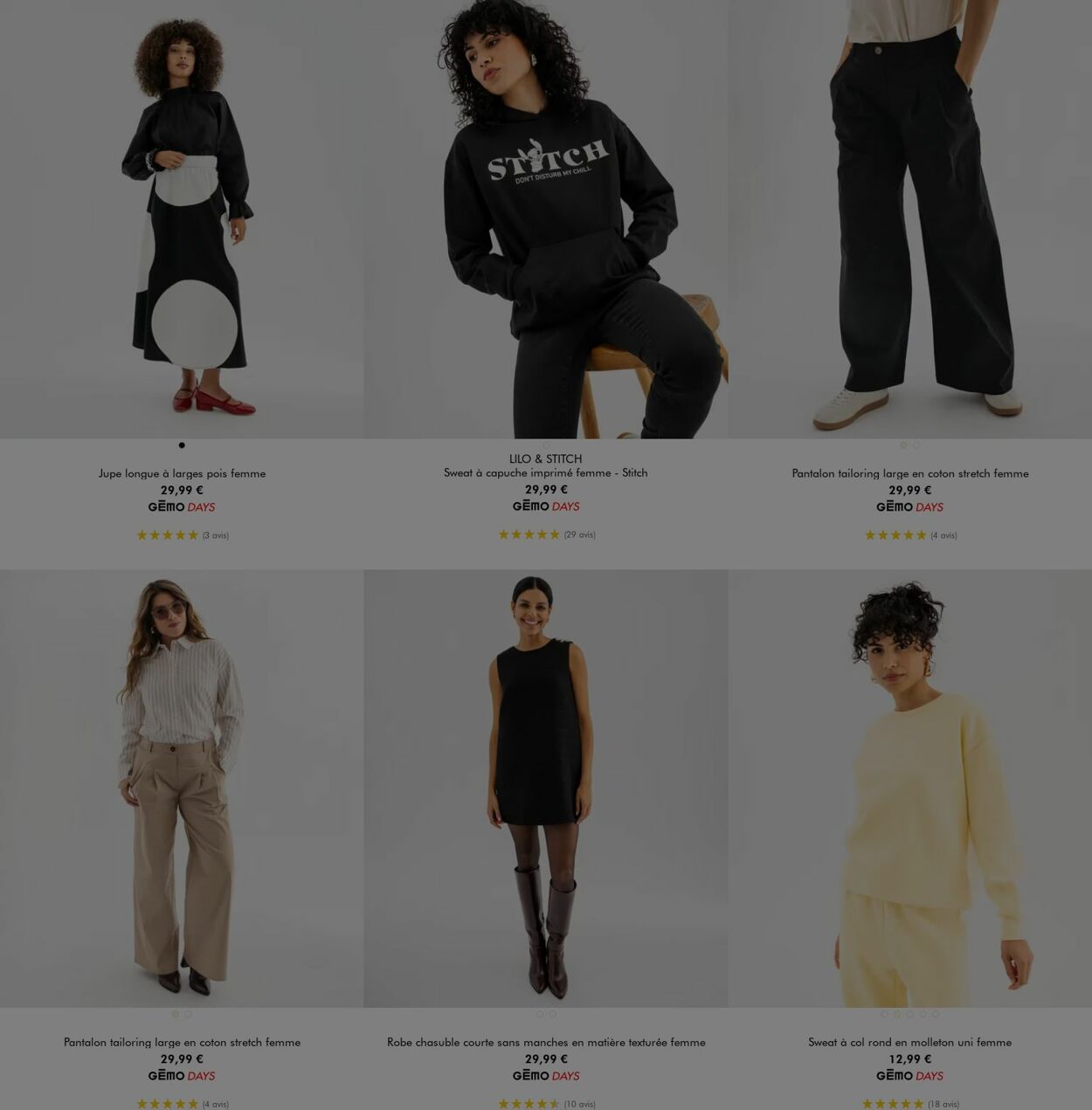 Catalogue Gémo 24.12.2025 - 06.01.2026