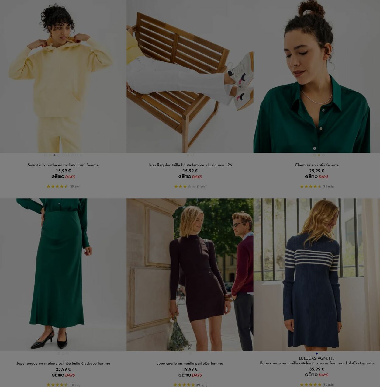 Catalogue Gémo 24.12.2025 - 06.01.2026