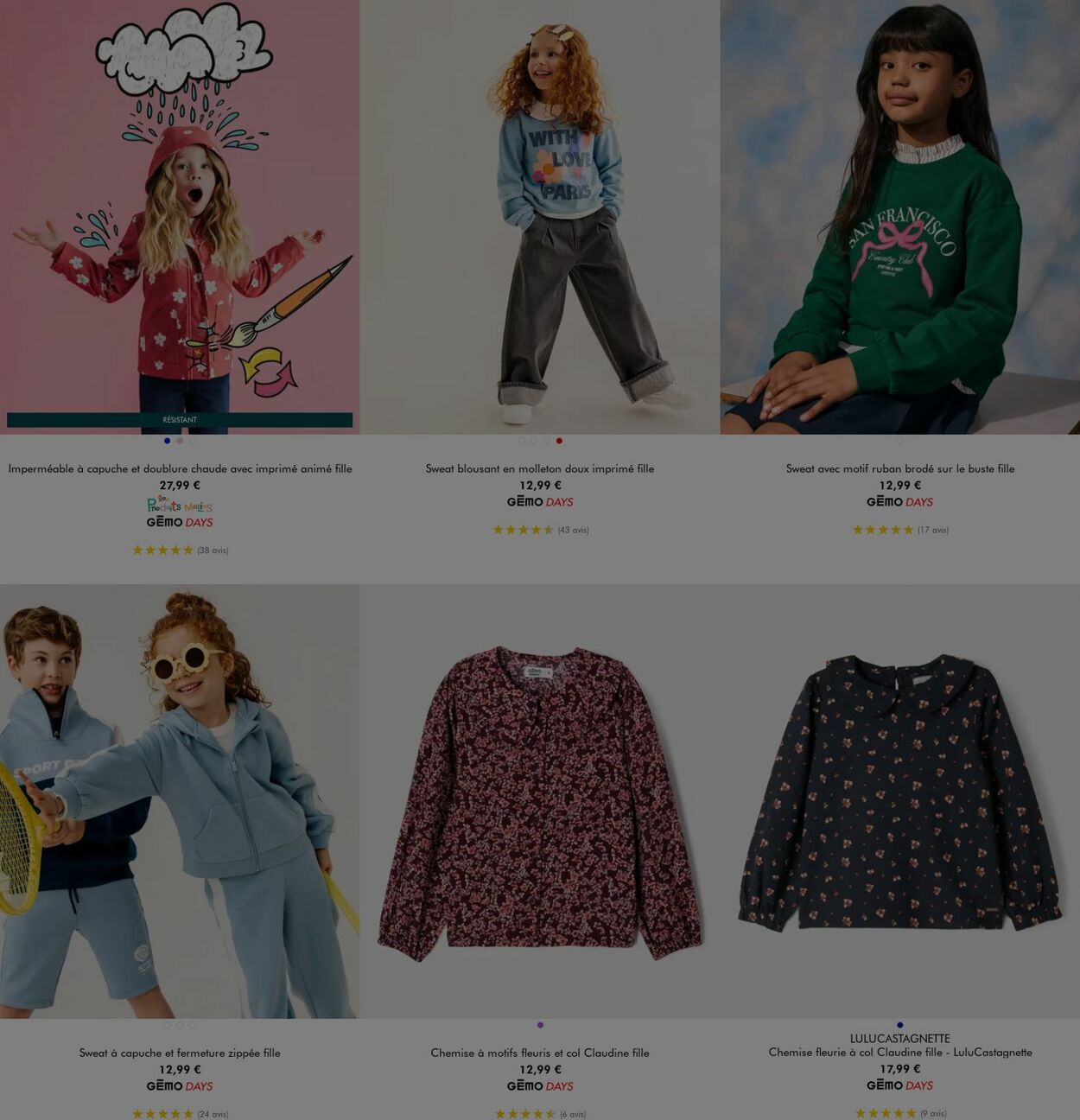 Catalogue Gémo 24.12.2025 - 06.01.2026