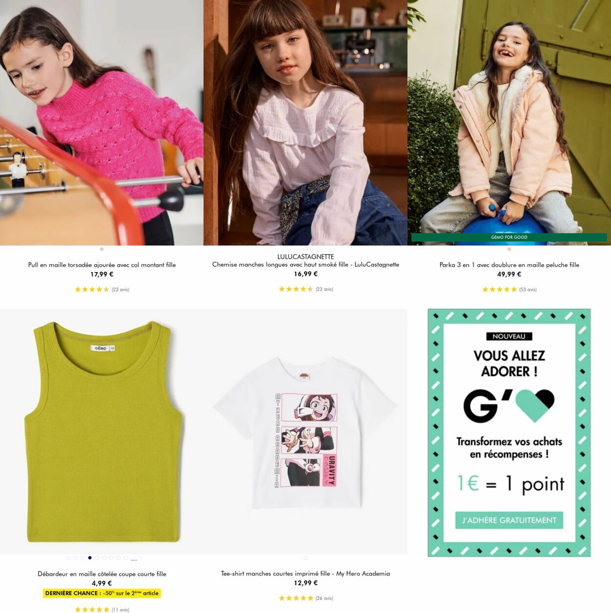 Catalogue Gémo 28.05.2025 - 10.06.2025