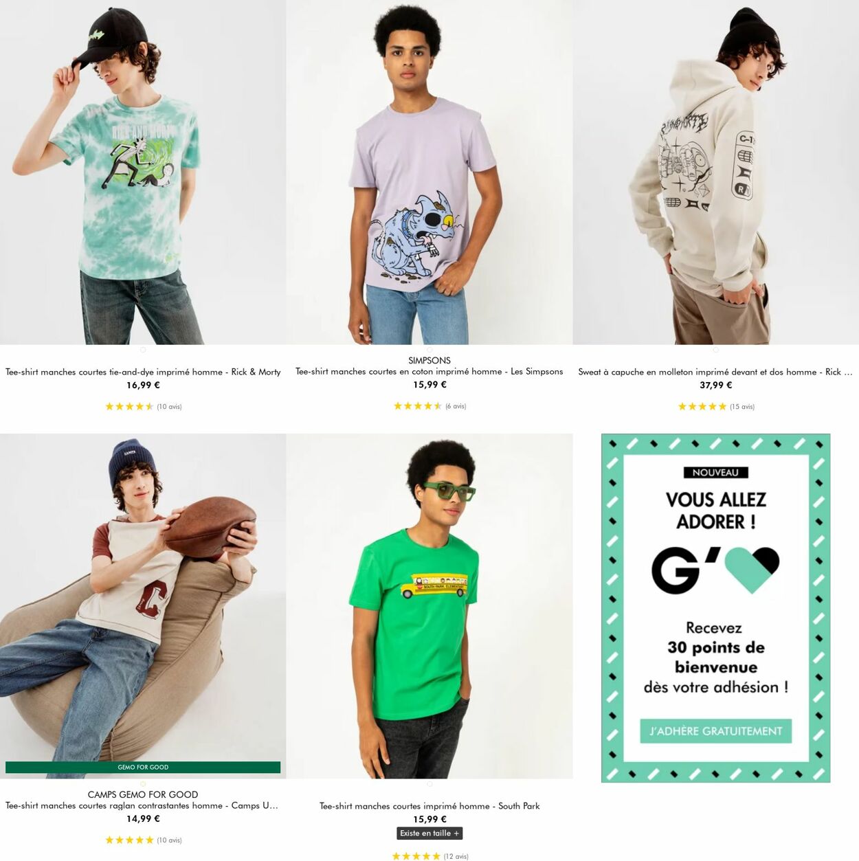 Catalogue Gémo 28.05.2025 - 10.06.2025
