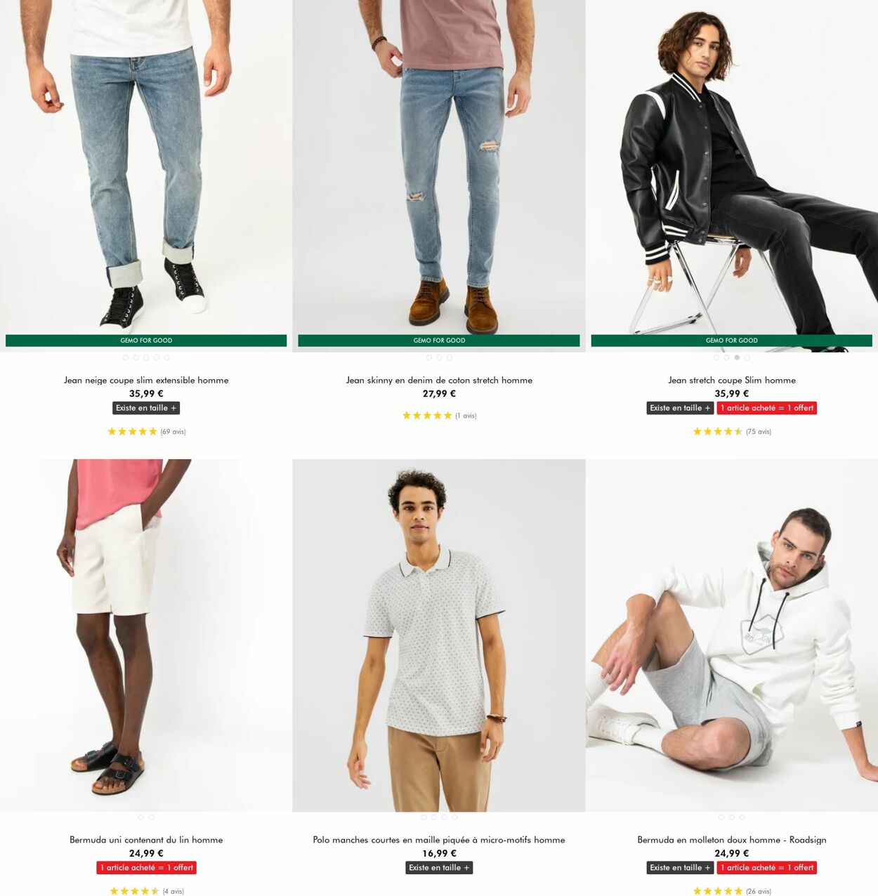 Catalogue Gémo 23.07.2025 - 05.08.2025