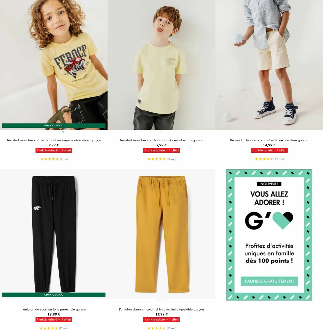 Catalogue Gémo 23.07.2025 - 05.08.2025
