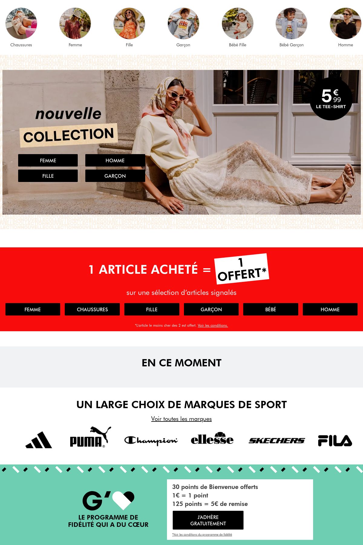 Catalogue Gémo 23.07.2025 - 05.08.2025