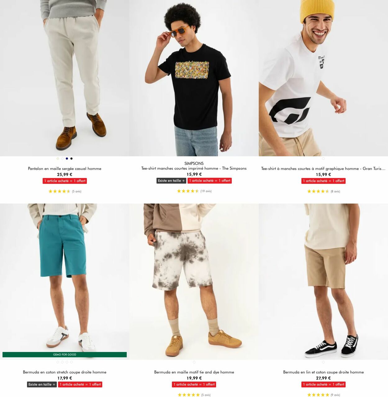 Catalogue Gémo 23.07.2025 - 05.08.2025