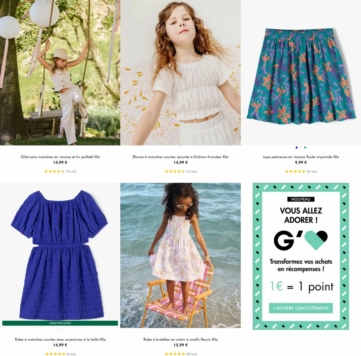 Catalogue Gémo 23.07.2025 - 05.08.2025