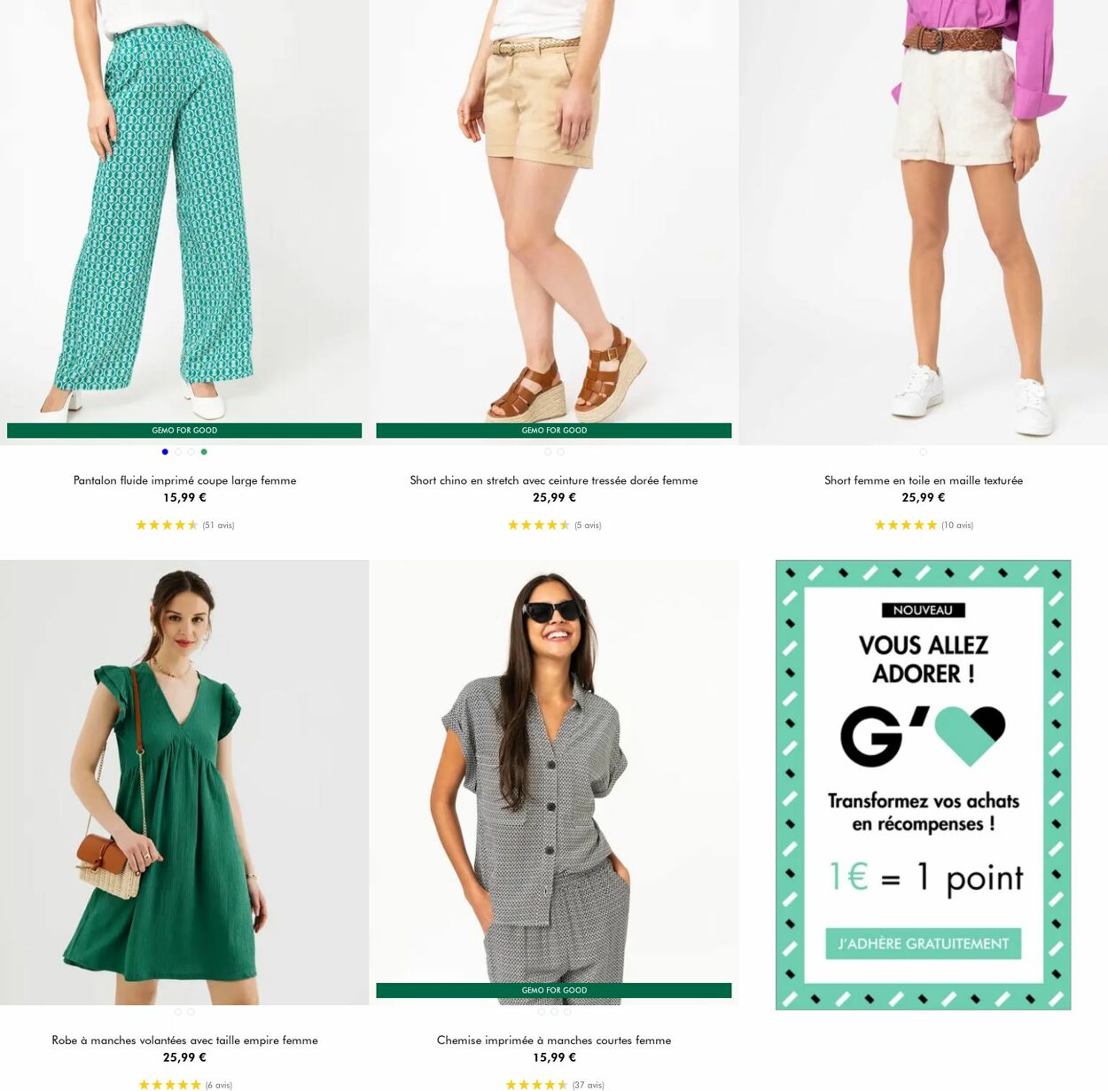 Catalogue Gémo 23.07.2025 - 05.08.2025