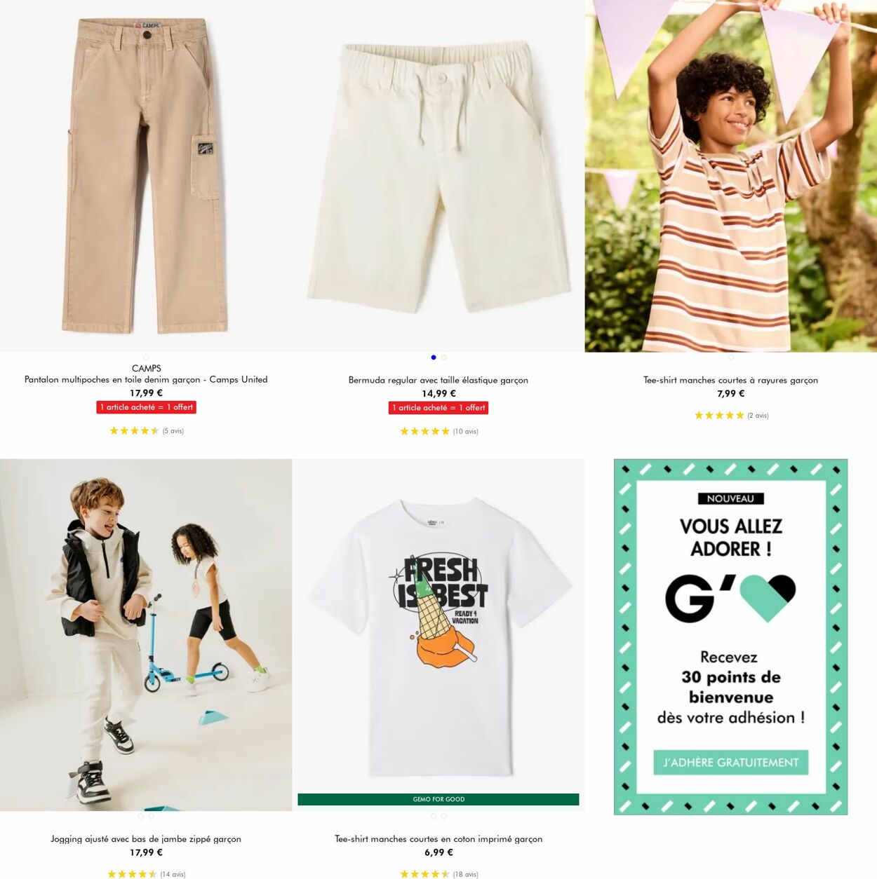 Catalogue Gémo 23.07.2025 - 05.08.2025