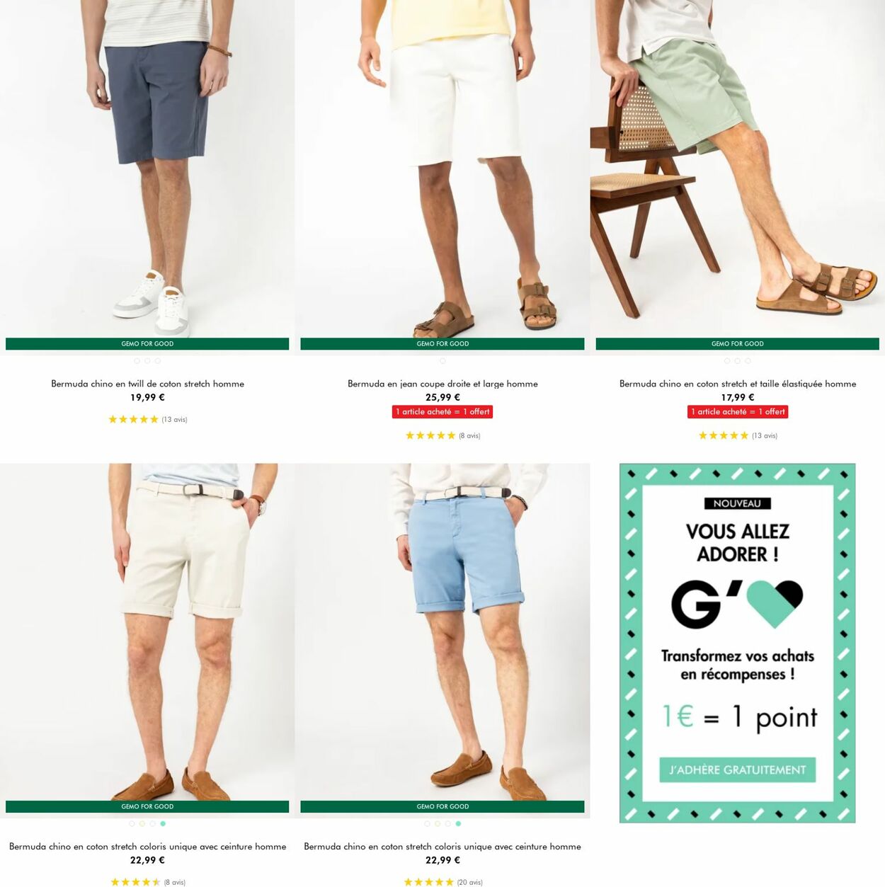 Catalogue Gémo 23.07.2025 - 05.08.2025
