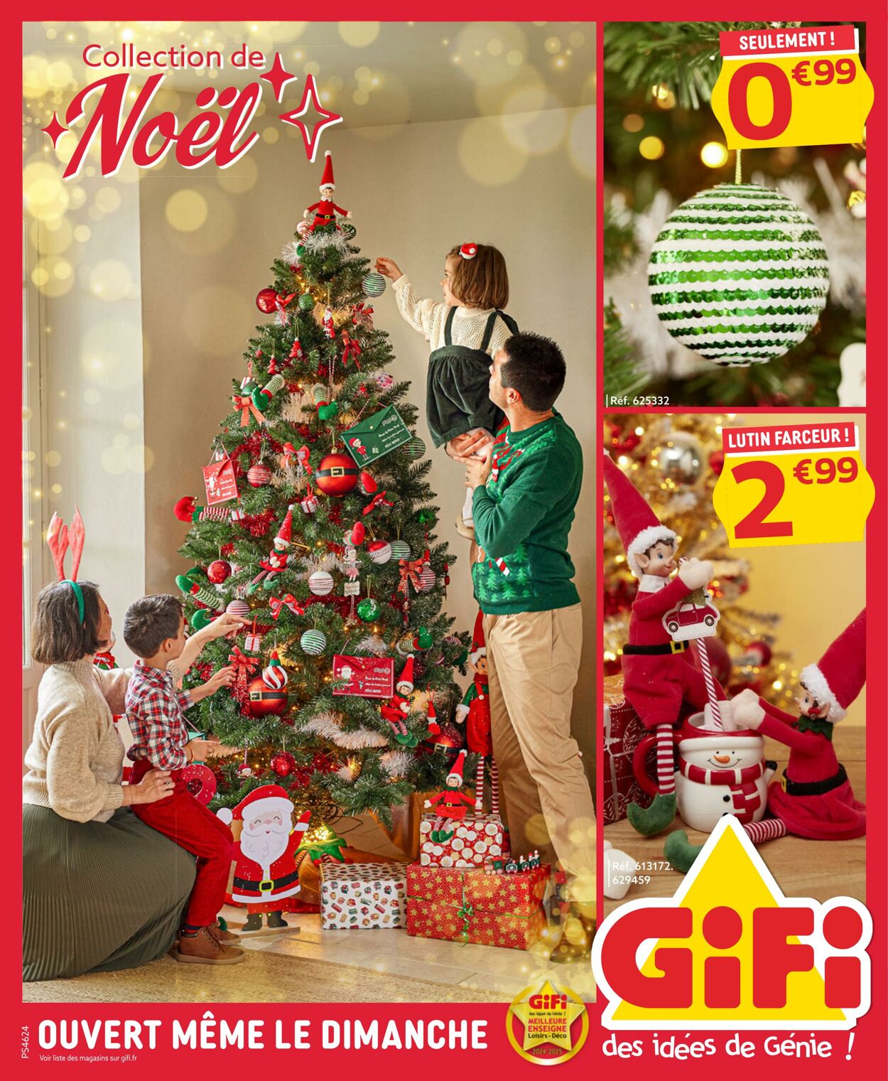 Catalogue GIFI - Collection de Noël 15 nov. 2024 - 15 déc. 2024