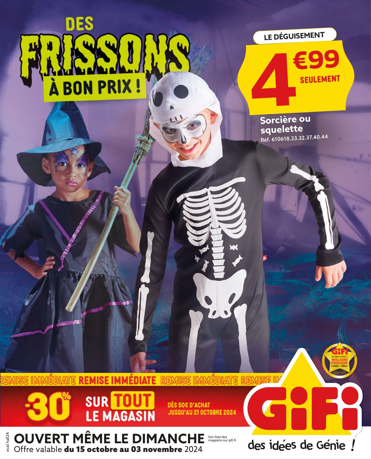 Catalogue GIFI - Des frissons à bon prix ! 15 oct. 2024 - 3 nov. 2024