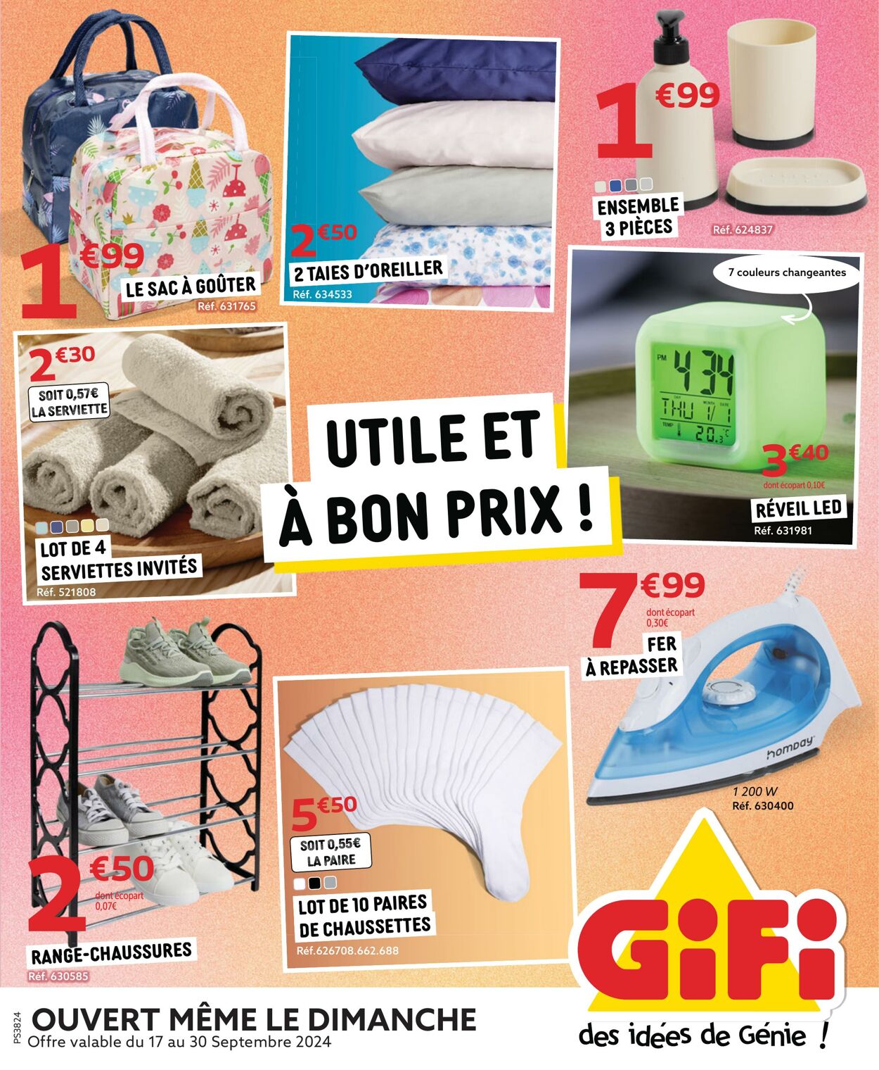 Catalogue GIFI - fr 1 oct. 2024 - 10 nov. 2024