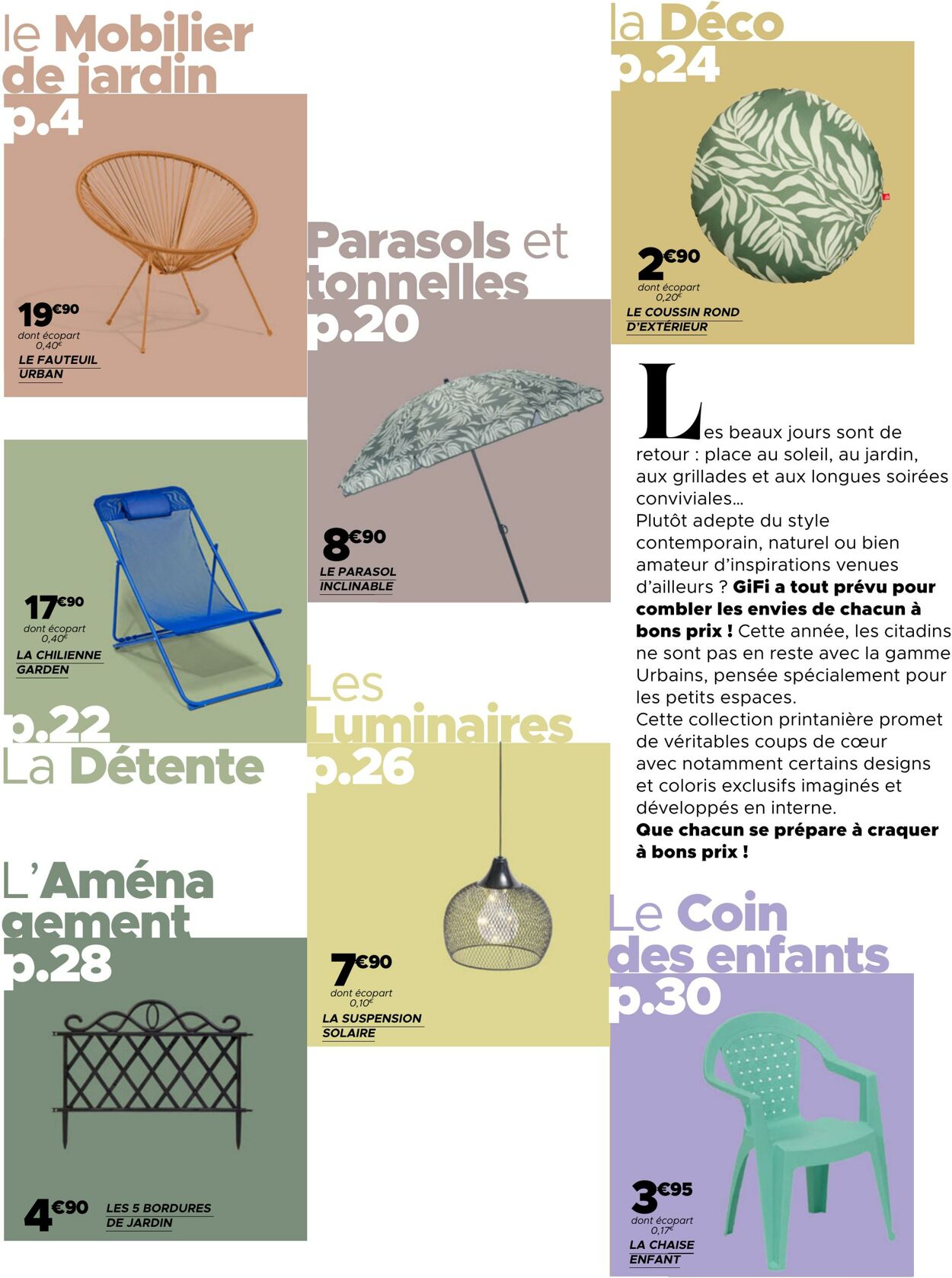 Catalogue GIFI 08.04.2025 - 05.05.2025