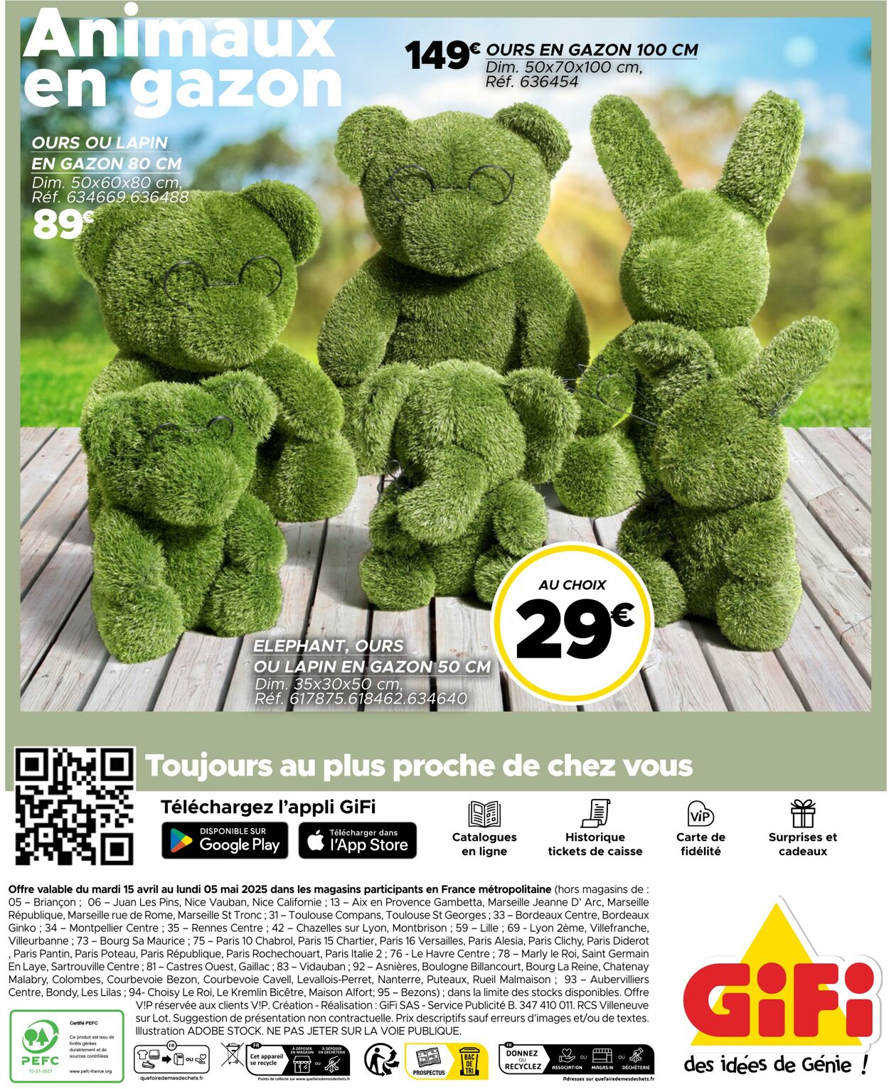 Catalogue GIFI 08.04.2025 - 05.05.2025
