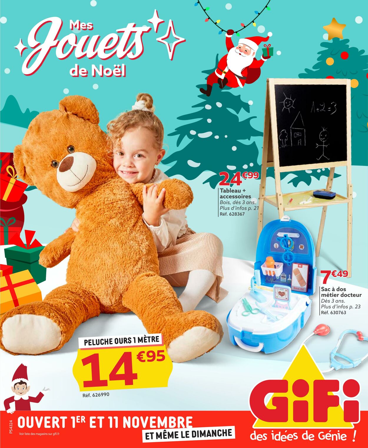 Catalogue GIFI - Mes jouets de noel 22 oct. 2024 - 11 nov. 2024