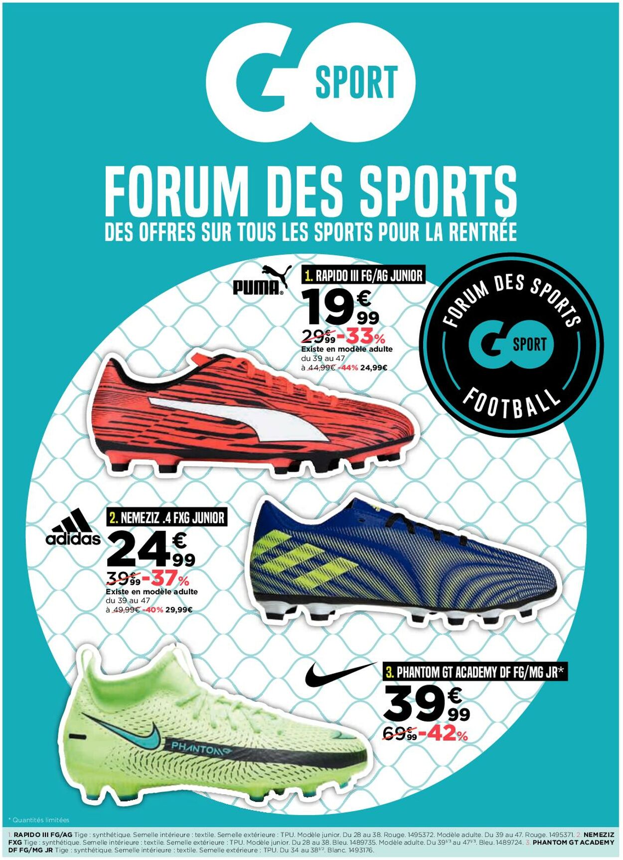 Catalogue Go Sport 04.10.2021 - 31.10.2021