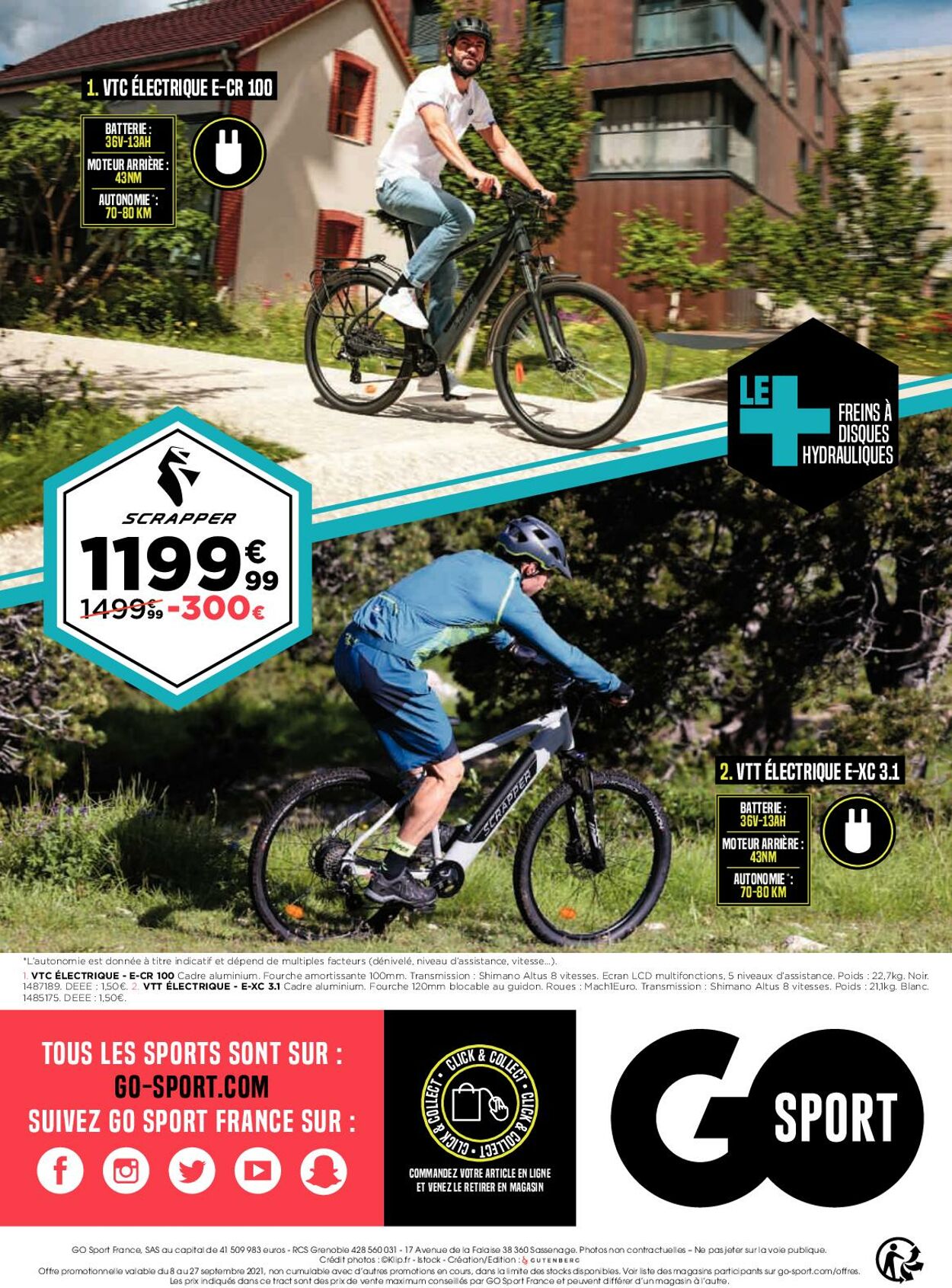 Catalogue Go Sport 04.10.2021 - 31.10.2021