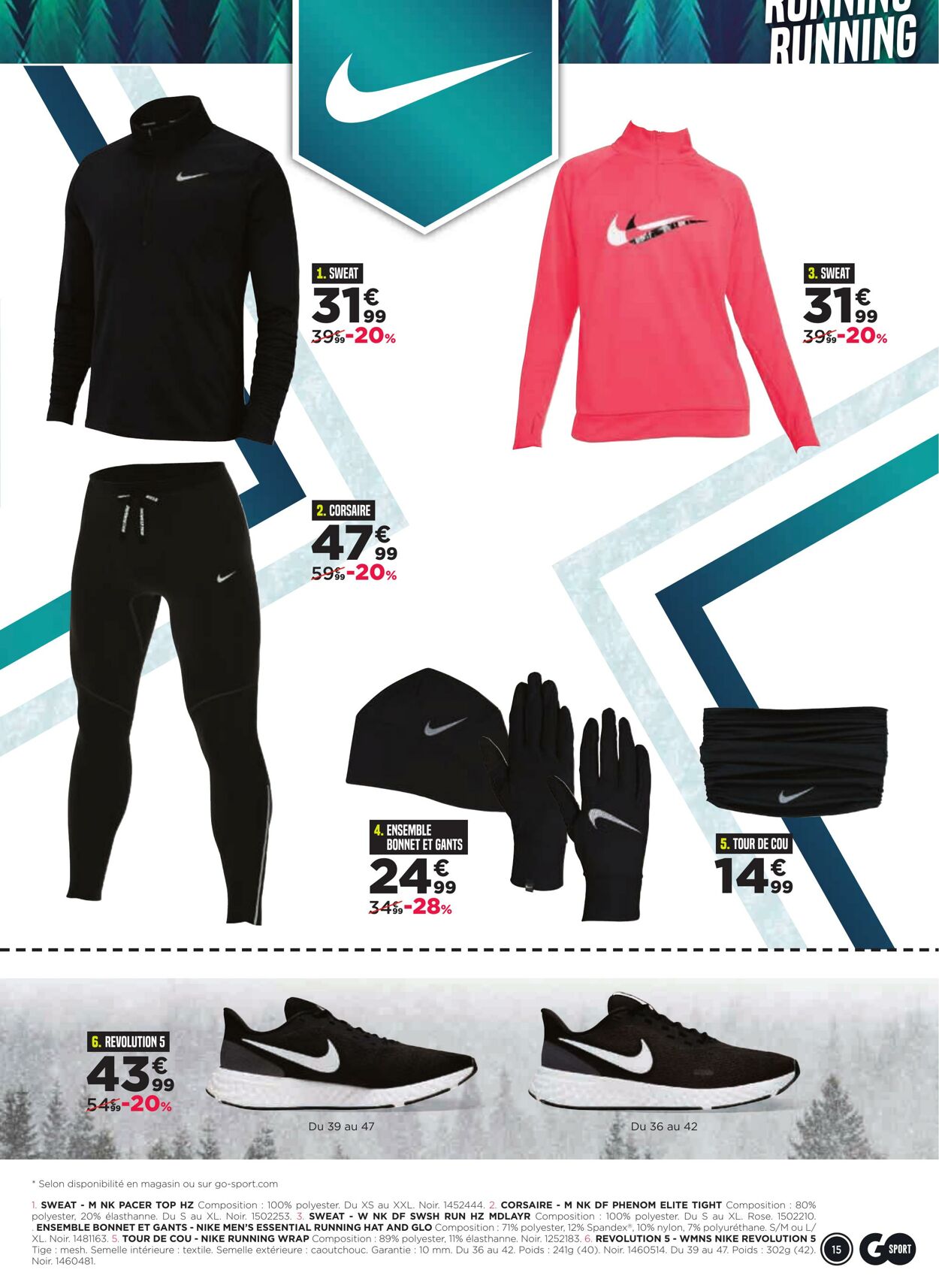Catalogue Go Sport 03.11.2021 - 31.12.2021