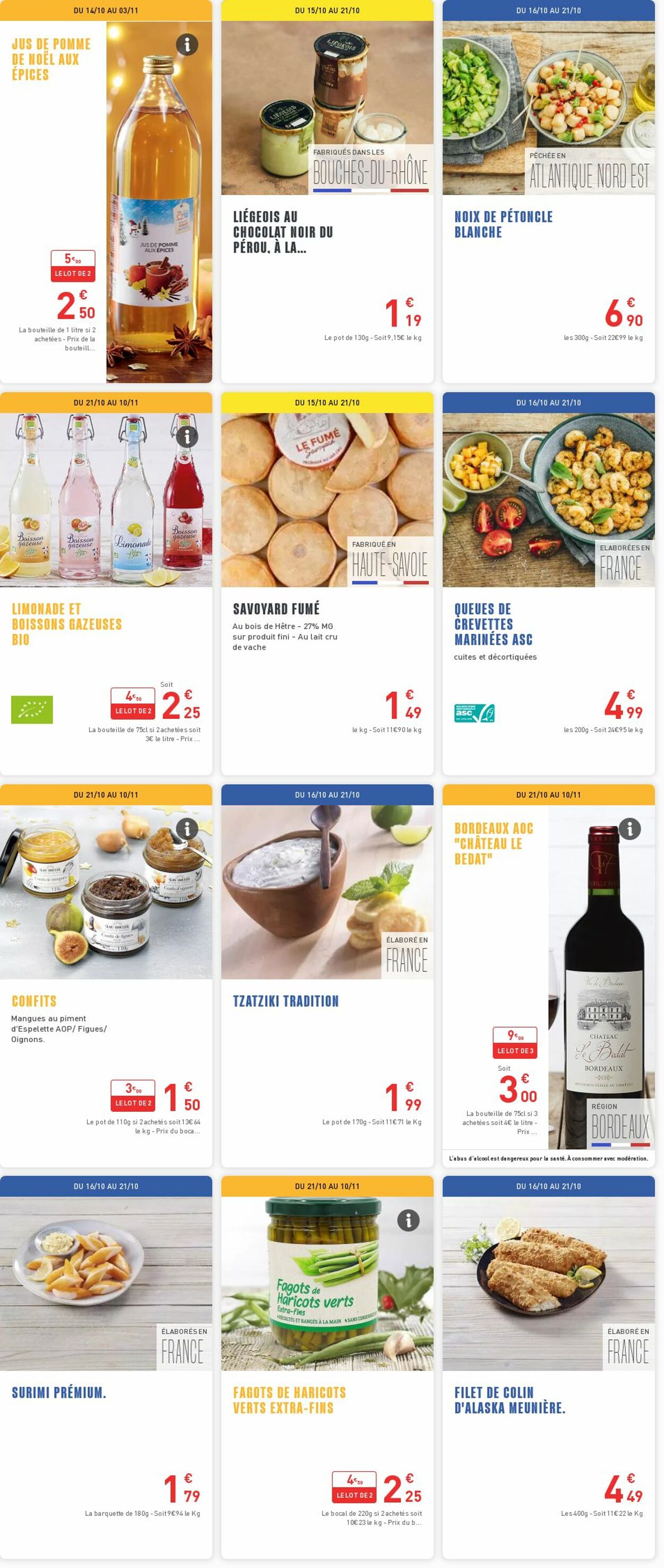 Catalogue Grand Frais 21.10.2024 - 30.10.2024