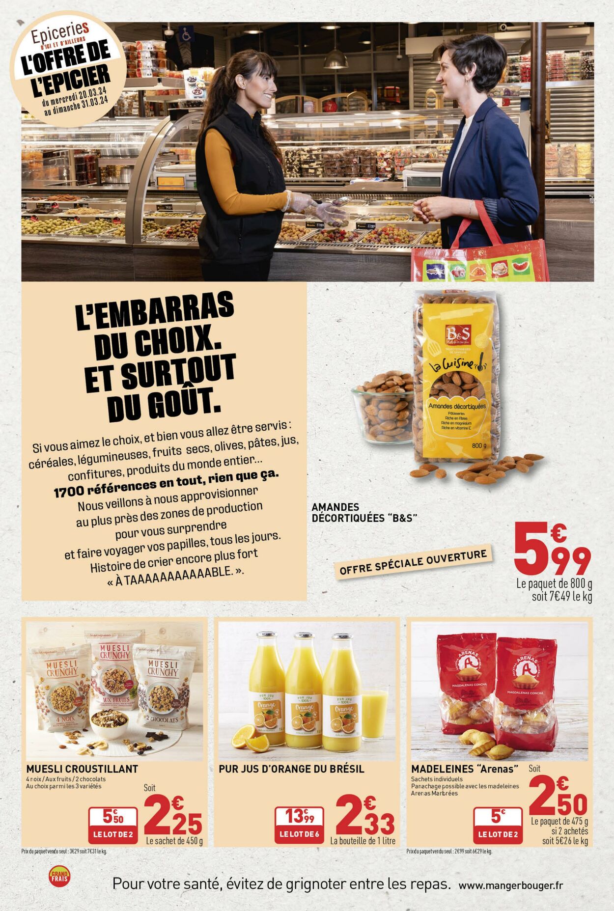 Catalogue Grand Frais 20.03.2024 - 31.03.2024