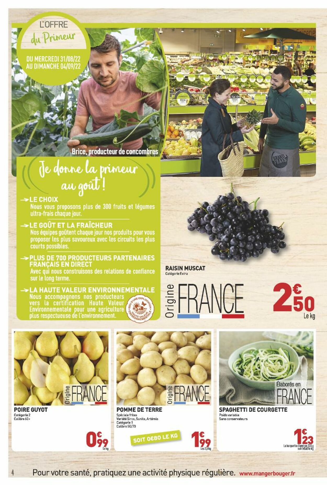 Catalogue Grand Frais 31.08.2022 - 11.09.2022