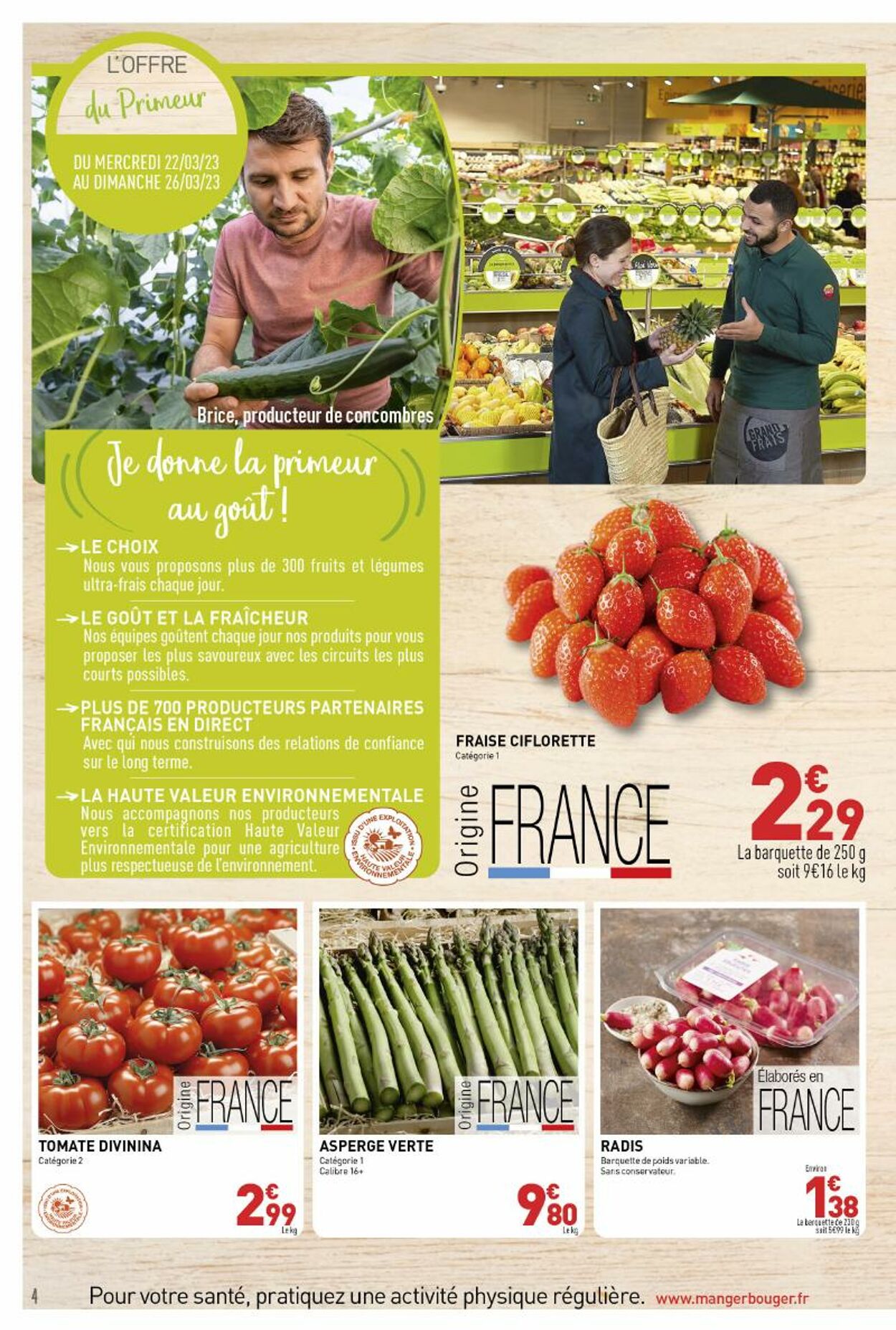 Catalogue Grand Frais 22.03.2023 - 02.04.2023