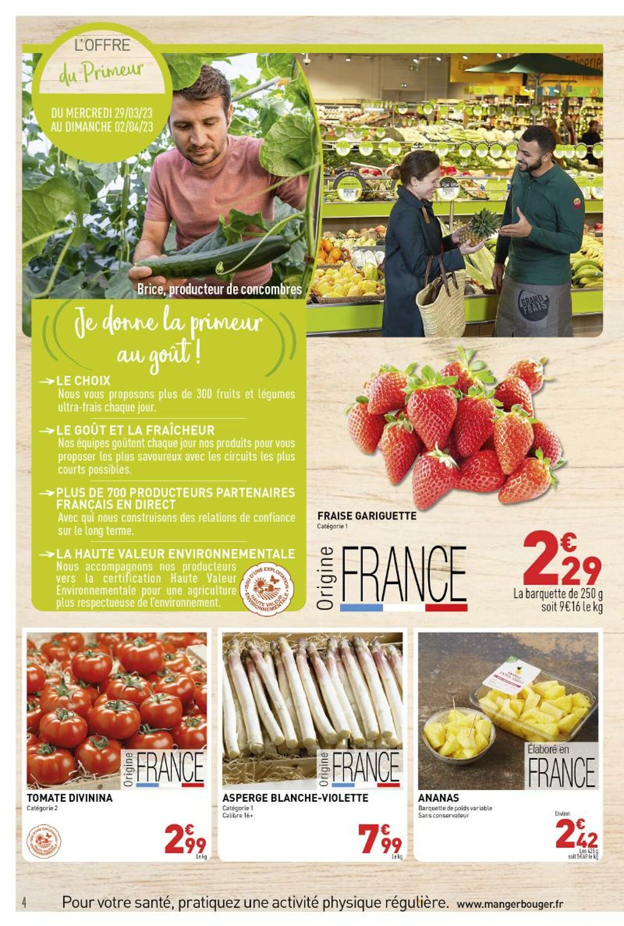 Catalogue Grand Frais 29.03.2023 - 09.04.2023