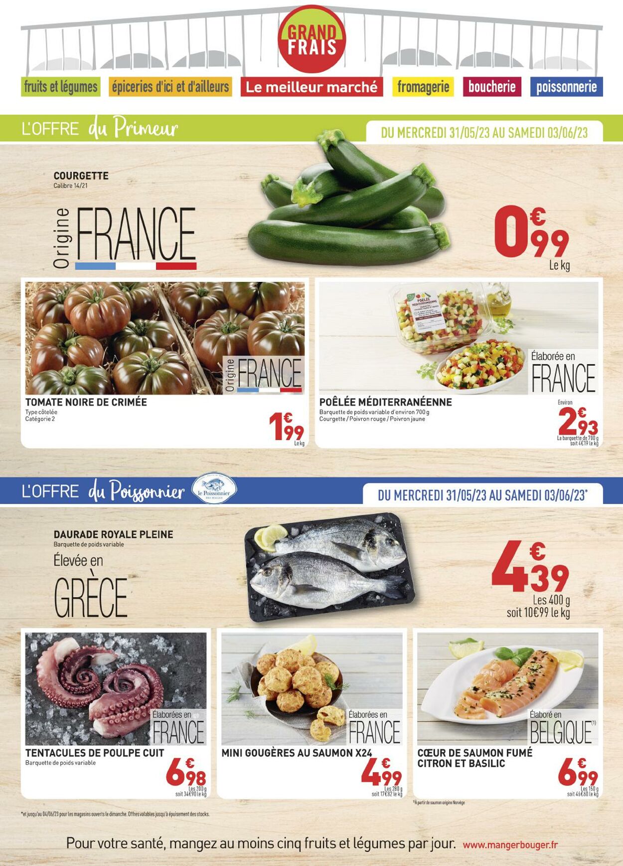 Catalogue Grand Frais 31.05.2023 - 11.06.2023