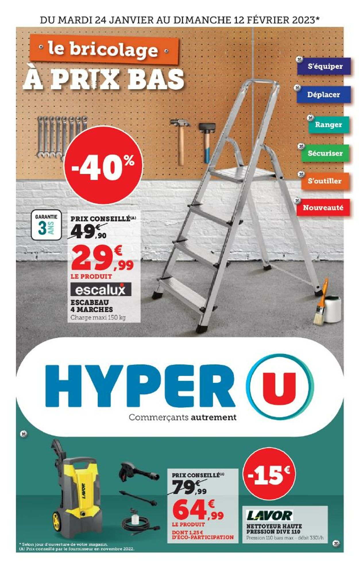 Catalogue Hyper U 24.01.2023 - 12.02.2023