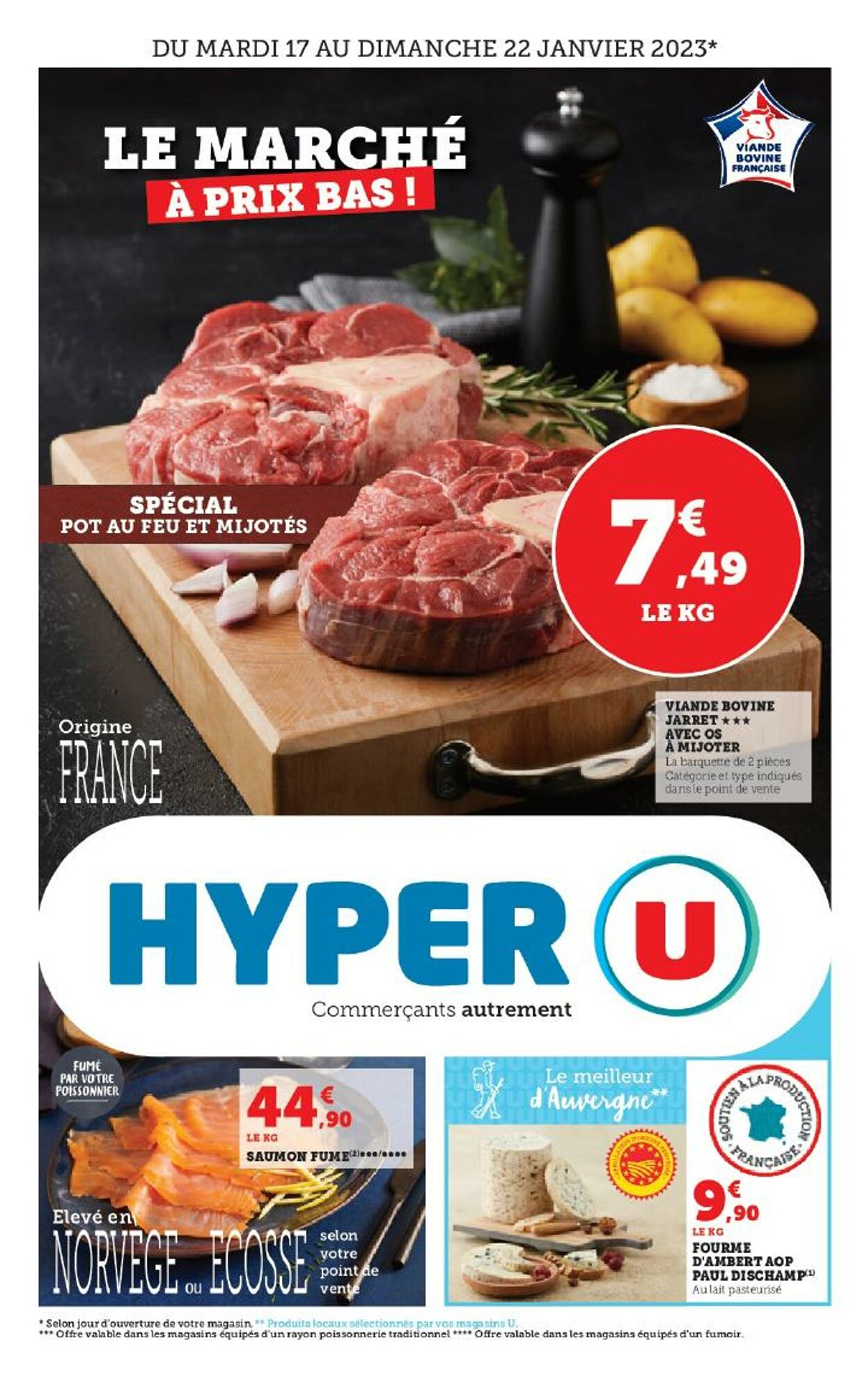 Catalogue Hyper U 17.01.2023 - 22.01.2023