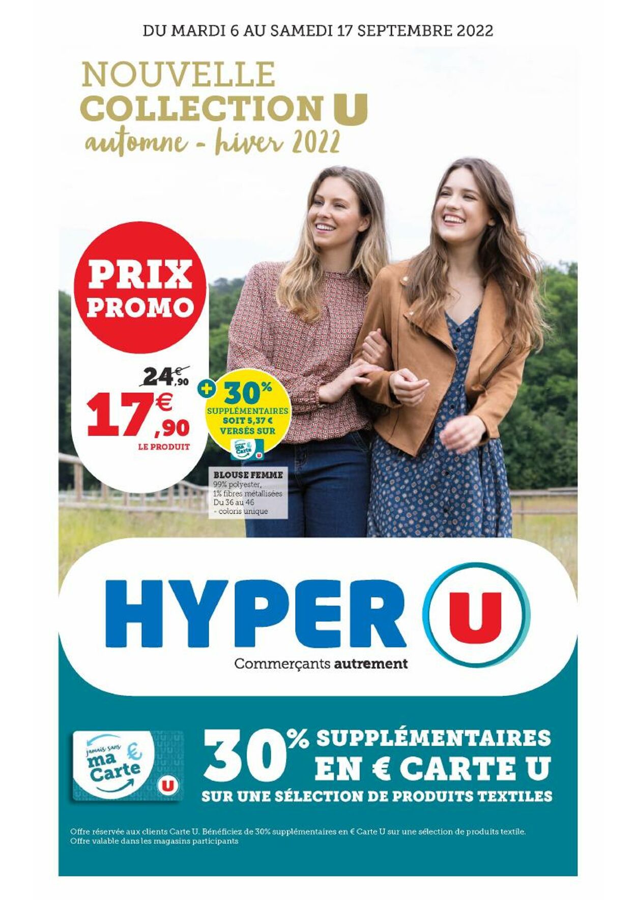 Catalogue Hyper U 06.09.2022 - 17.09.2022