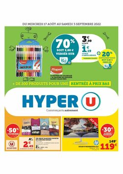 Catalogue Hyper U 17.08.2022-03.09.2022