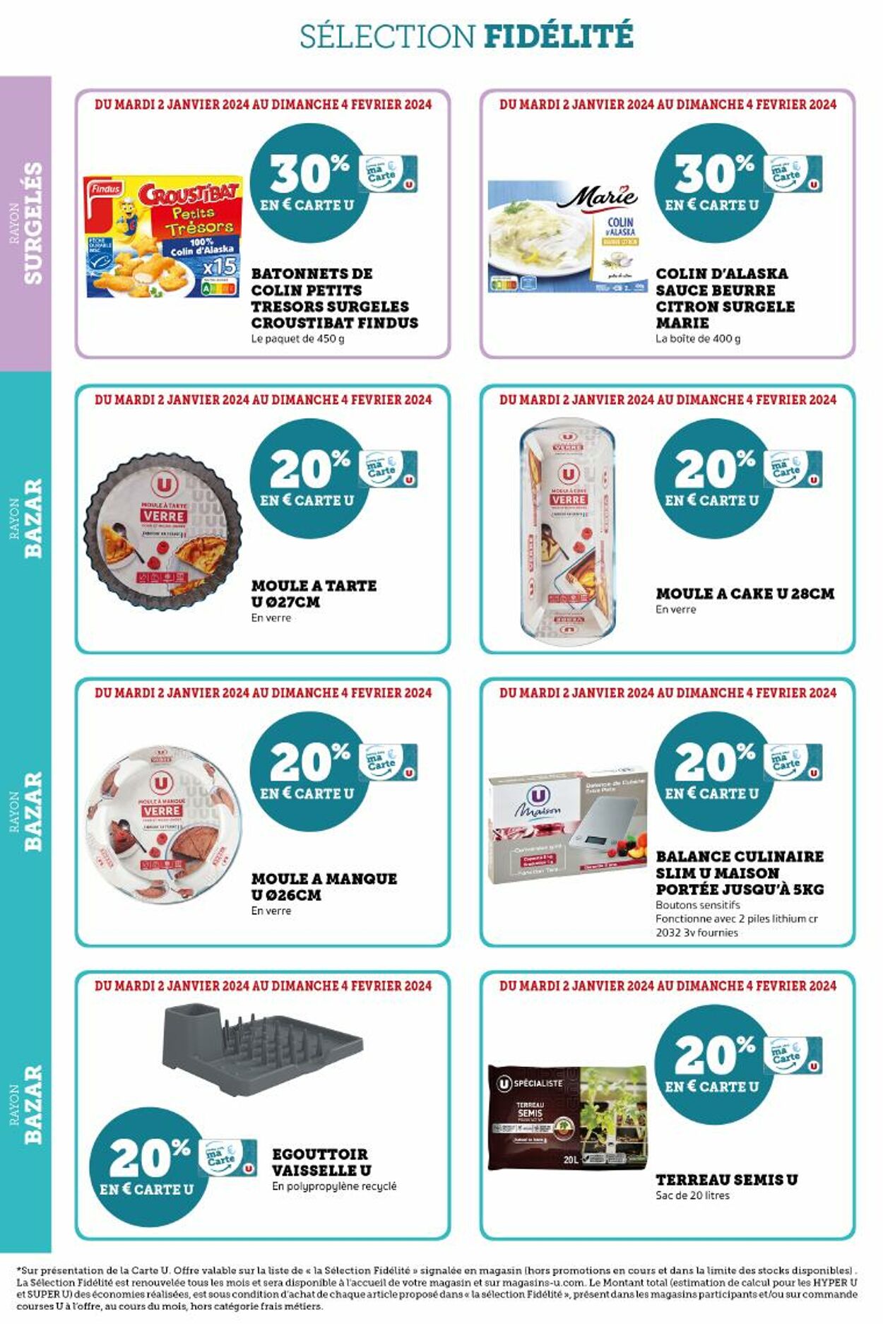 Catalogue Magasins U 02.01.2024 - 04.02.2024