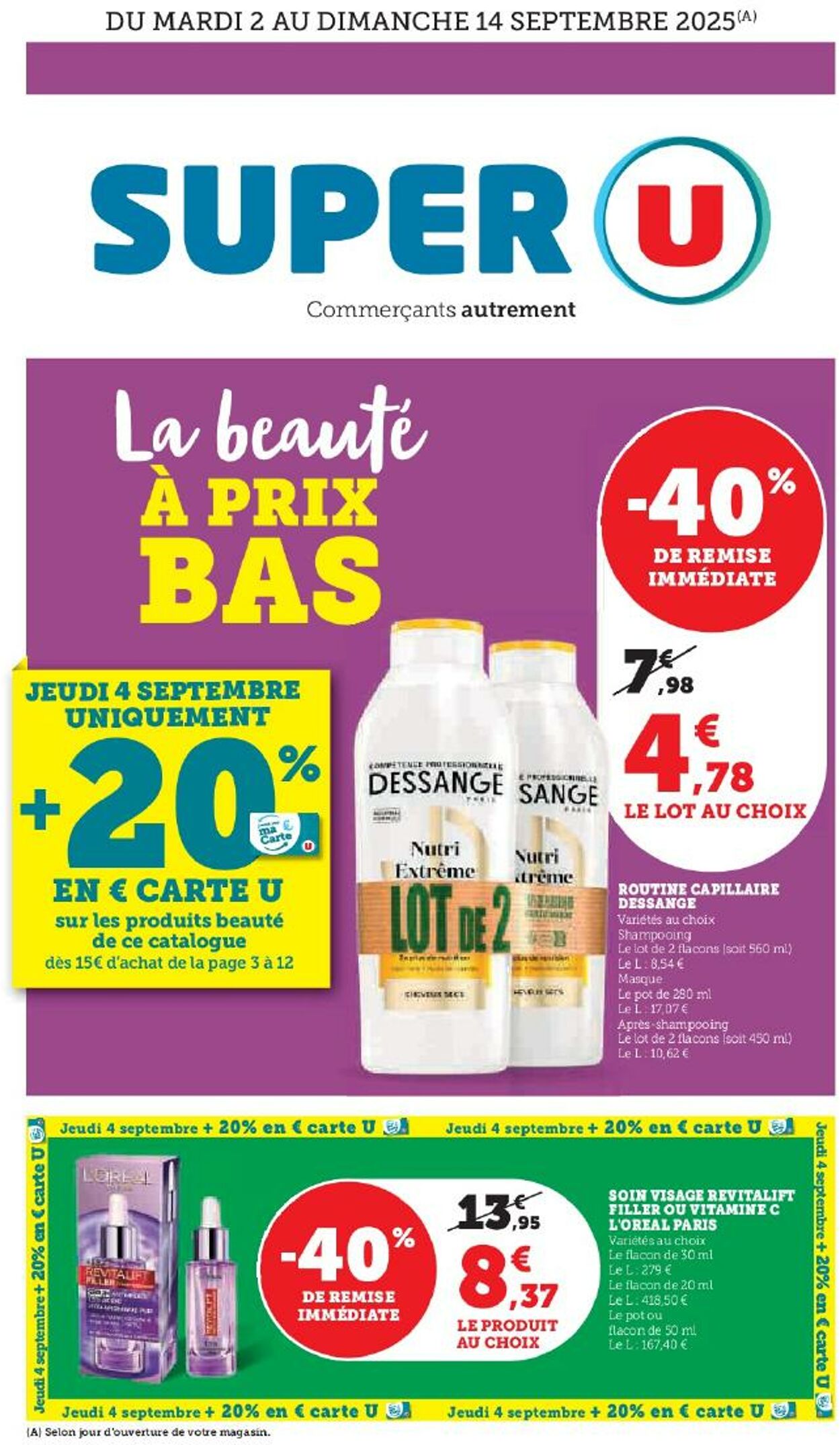 Catalogue Hyper U 29.08.2025 - 05.09.2025