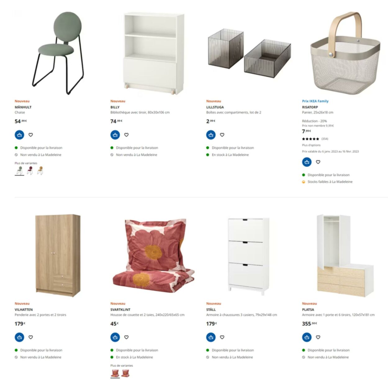 Catalogue IKEA 10.01.2023 - 16.01.2023