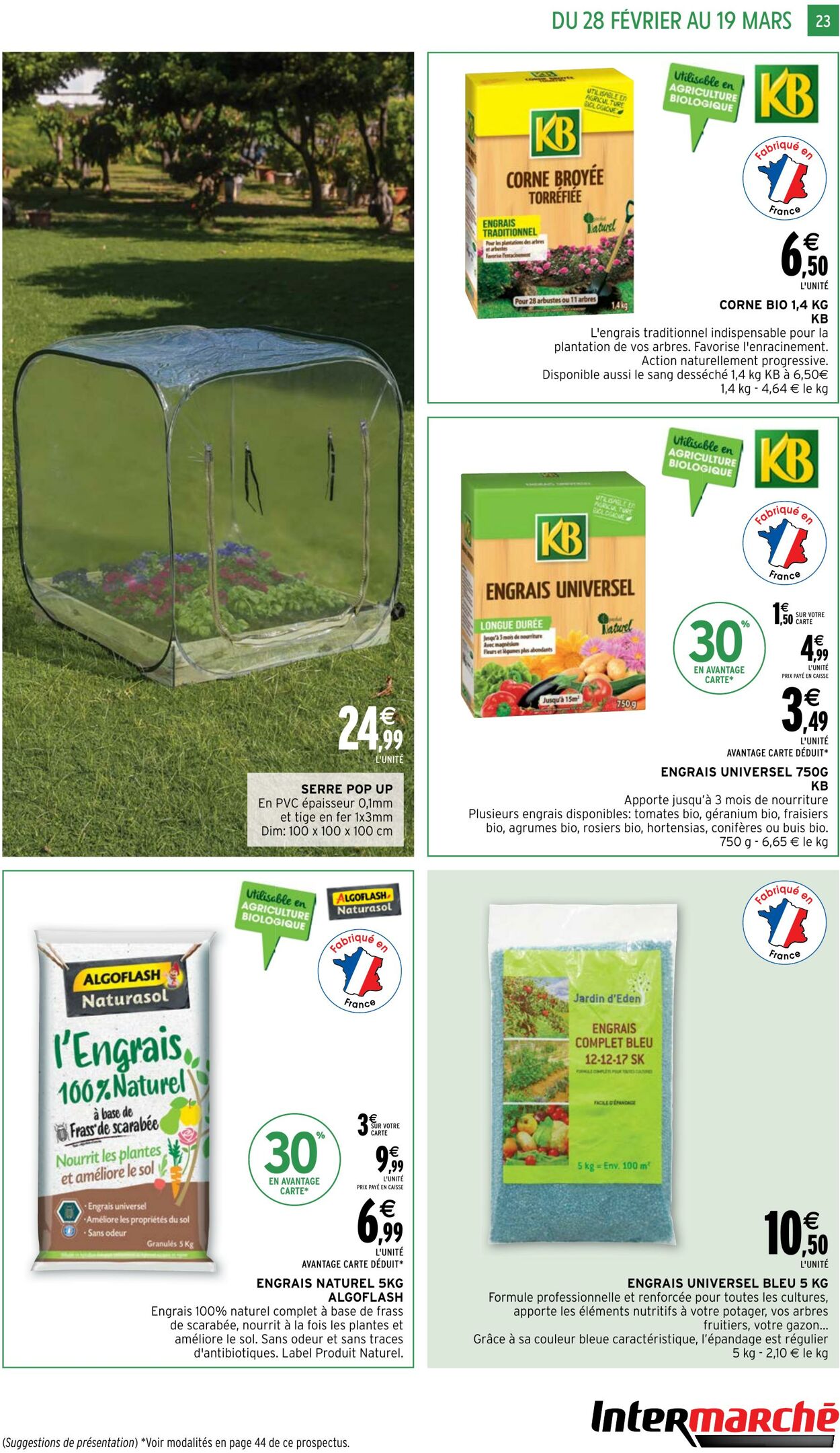 Catalogue Intermarché 28.02.2023 - 19.03.2023