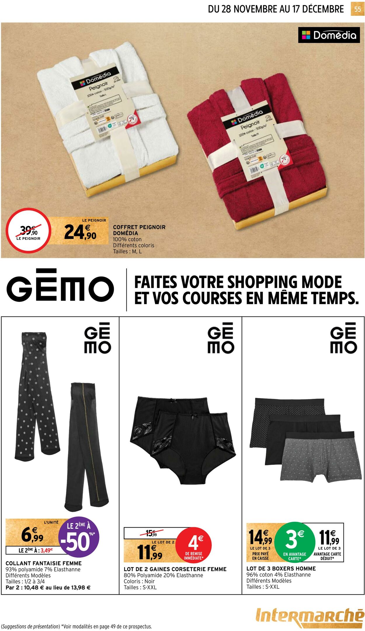 Catalogue Intermarché 28.11.2023 - 17.12.2023